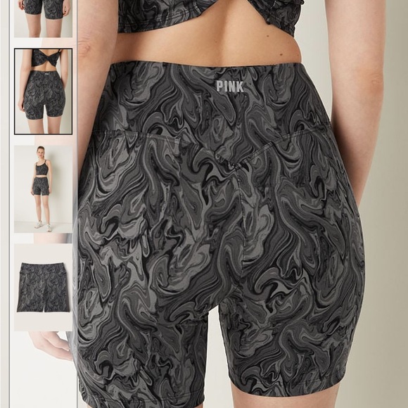 New with tags, VS Pink 6" soft Ultimate High Waist Biker Shorts - Picture 3 of 5